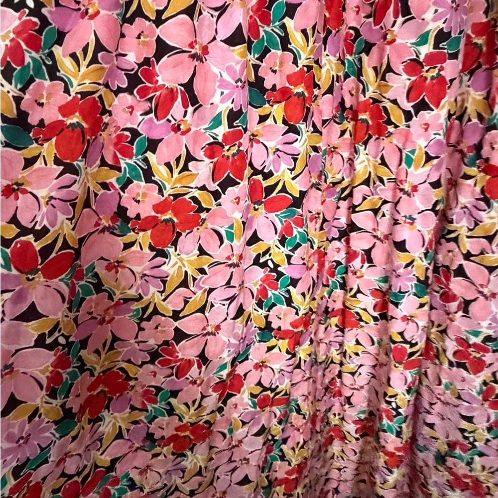 Corey Lynn Calter Vibrant Floral Maxi Dress - Picture 2 of 3